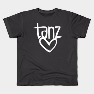 Tanz Love, German, Tanz, Heart Dance Kids T-Shirt